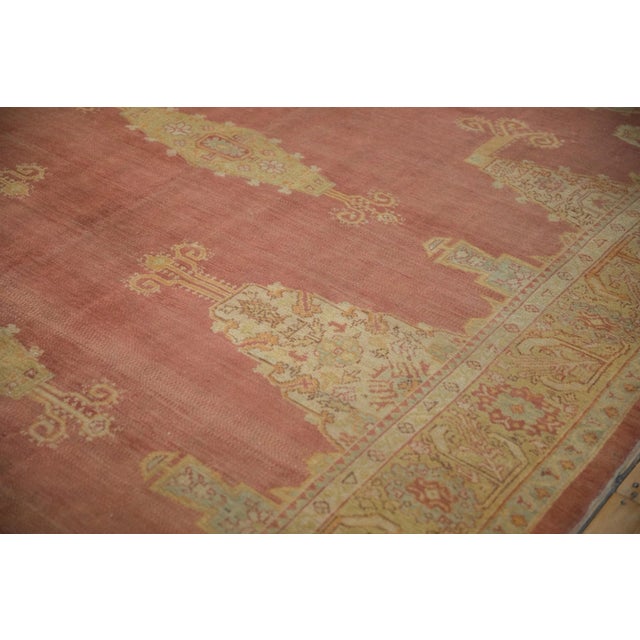 Vintage Distressed Oushak Carpet - 8'9" X 11'7" For Sale - Image 9 of 12