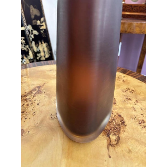 Glass Italian Incisi Bottle in Murano Glass by Venini, 1980s For Sale - Image 7 of 10