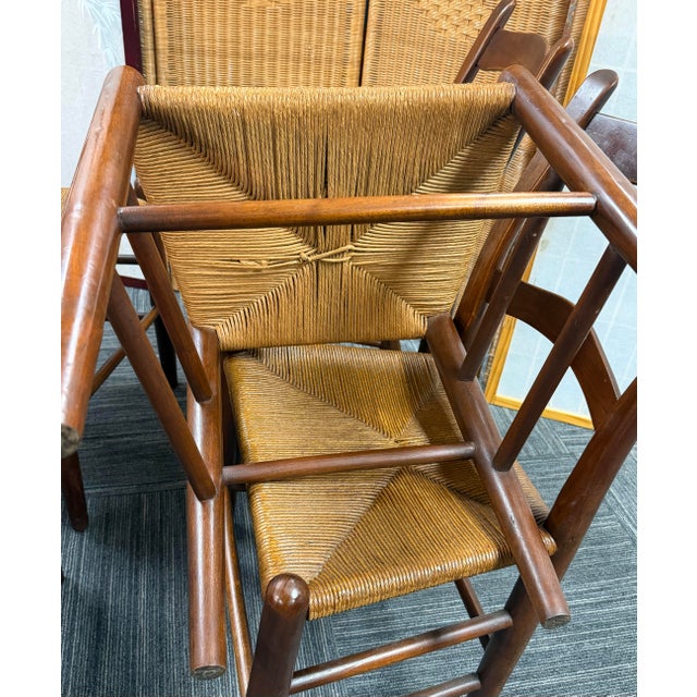Antique Ladder Back Chairs For Sale In Philadelphia - Image 6 of 6