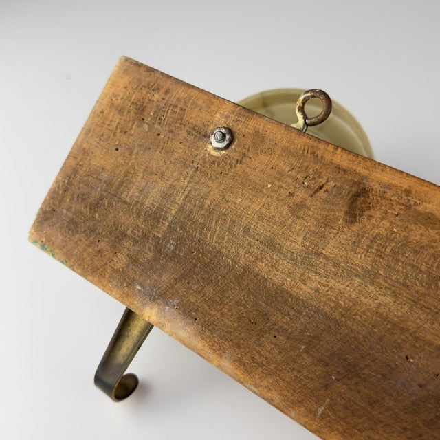 Vintage Art Deco Style Brass and Bakelite Hanger, Italy, 1950s For Sale - Image 17 of 18