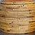 Vintage Costal Pencil Reed Low Lidded Urn For Sale - Image 11 of 13