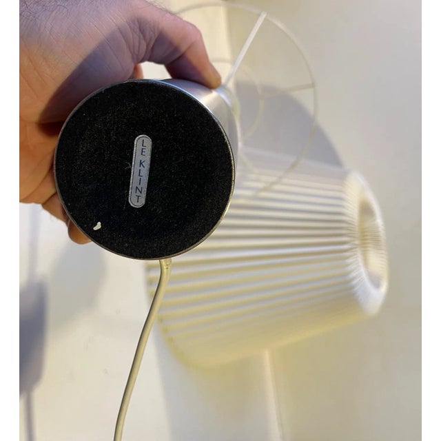 Metal Vintage Minimalist Table Lamp by Philip Bro Ludvigsen for Le Klint, 1999 For Sale - Image 7 of 9