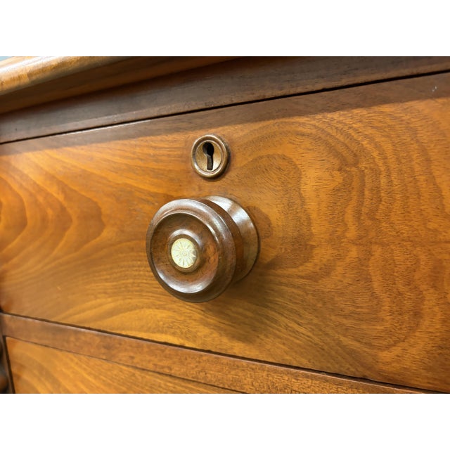 Victorian Mahogany Chest of Drawers, 1860 For Sale - Image 6 of 16