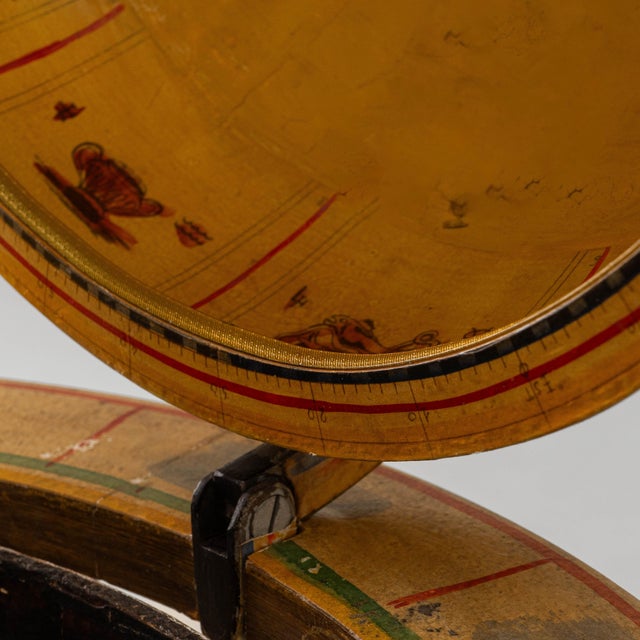 1970s French Baroque Style Globe Bar Cart With Wheels For Sale - Image 14 of 18