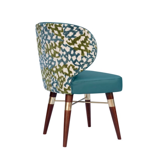 Louis dining chair is one of the ottiu's bestsellers. Inspired by louis armstrong, a foundational influence on jazz,...