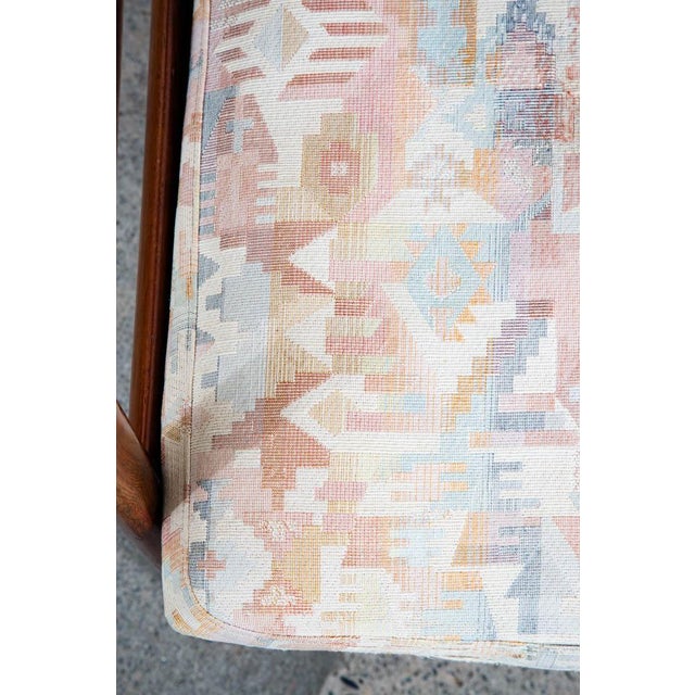 1960s Mid Century Danish Modern Lounge Chair Armchair Rosewood Finn Juhl Style Denmark For Sale - Image 9 of 12