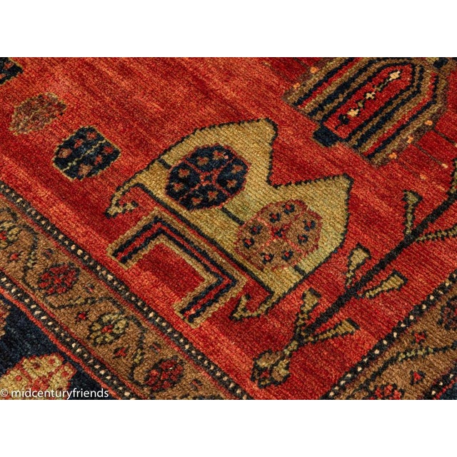 Middle Eastern Rug, 1950s For Sale - Image 6 of 14