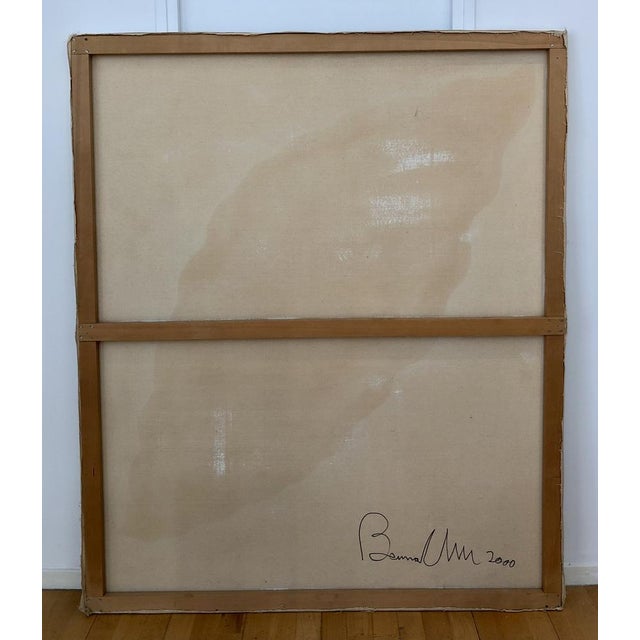 Benna Chu (Meylan), Feuille No. 6, 2000, Oil on Canvas For Sale - Image 7 of 8