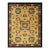 1980s Beige Medallion Vintage Modern Chinese Peking Carpet 9'4" X 12'3" Knotted Wool Rug For Sale
