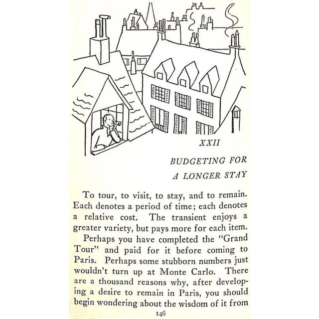 Paper "Password to Paris: Advice for the Thrifty" 1932 Acheson, Edward For Sale - Image 7 of 11