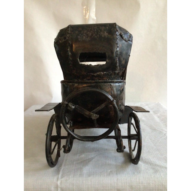 Metal 1950s Metal Car Sculpture For Sale - Image 7 of 11