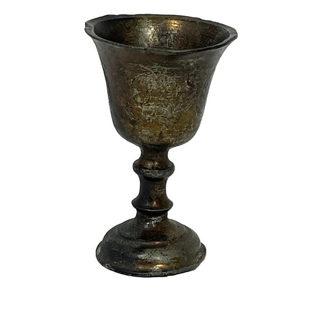 18th Century Dutch Miniature Dollhouse in Pewters, Set of 4 For Sale - Image 6 of 18