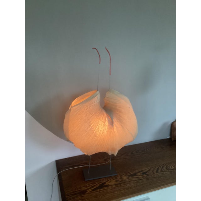Mid-Century Modern Poul Poul Table Lamp by Ingo Maurer, 1980 For Sale - Image 3 of 13