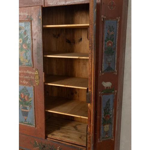 Antique Farmhouse Display Cabinet For Sale - Image 6 of 9