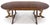 Baker Furniture Company Baker Round Walnut Spanish Colonial Style Dining Table 2 Extension Boards For Sale - Image 4 of 12