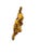 Late 20th Century Mid-Century Modern Cherub Riding Dolphin Sculpture, Paul Manship Style, Gold, 46"w For Sale - Image 5 of 8