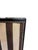 Textile Modern Club Lounge Chair With Ebony Frame and Custom Stripe Upholstery For Sale - Image 7 of 10