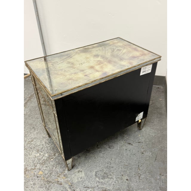 Century Furniture Mirrored Three Drawer Chest For Sale - Image 11 of 12