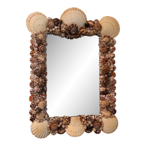 Antique Mirror With Shells
