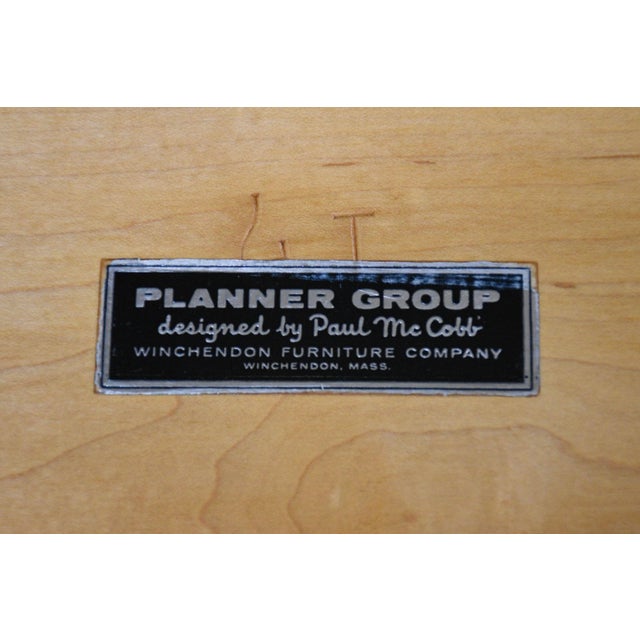 1950s Refinished Paul McCobb Planner Group Maple Dining Table For Sale - Image 9 of 9
