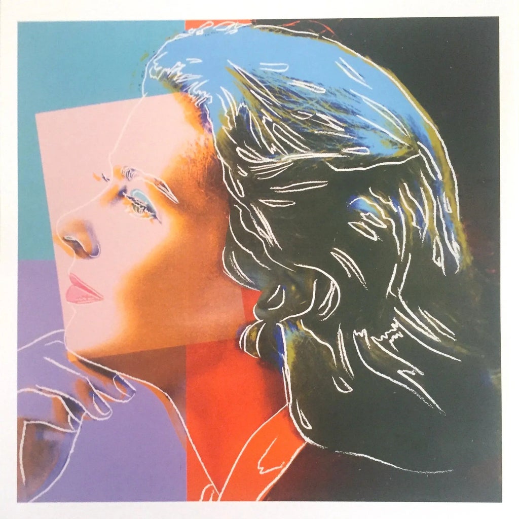 Andy Warhol Estate Vintage 1989 Pop Art Lithograph Print 