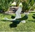1920s Pair of Large Japanese Bronze Garden Duck Sculptures – Verdigris Patina, Life-Size Waterfowl Statues For Sale - Image 16 of 18