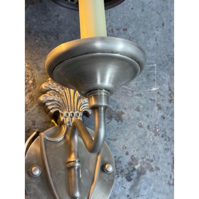 19th Century Neoclassical Style Wall Sconces, Pair For Sale - Image 10 of 12