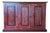 1980s The San Miguel: Hand-Stenciled Tuscan Rustic Credenza by Dupuis For Sale