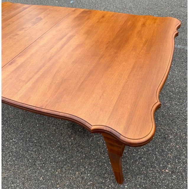 1990s Nichols and Stone French Country Dining Table For Sale - Image 5 of 10