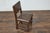 English 1880s Child's Chair with Turned Legs and Oil Cloth Upholstery For Sale - Image 12 of 12
