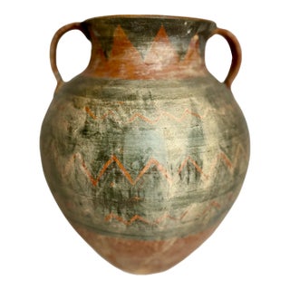 Vintage Hand Painted Pottery For Sale