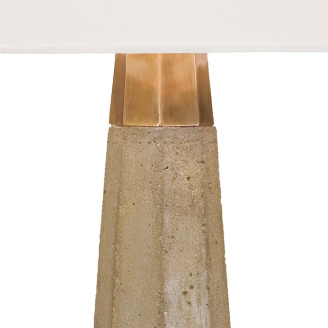 Sculpture Materials Regina Andrew Beretta Concrete Table Lamp For Sale - Image 7 of 9