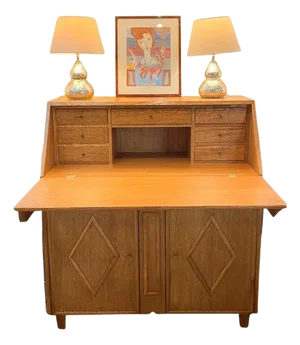 Danish Teak Chiffonier Desk