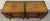 Brown Pair of Vintage Sculpted Walnut Nightstands by Young Mfg., Attributed For Sale - Image 8 of 16