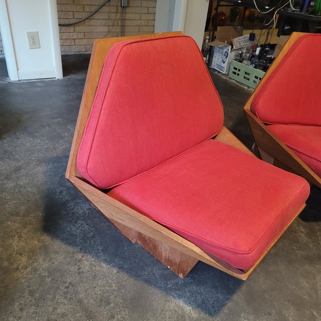 1960s Pair of Dean Bryant Vollendorf Lounge Chairs (Unmarked) For Sale In Atlanta - Image 6 of 12