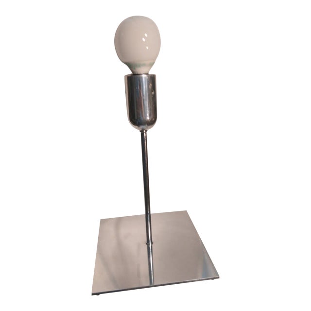 2008 Ron Rezek Artemide Large Polished Aluminum Bolo Lamp For Sale