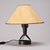 Hammered Iron Table Lamp by Léopold Gest, France, 1970 For Sale - Image 10 of 10