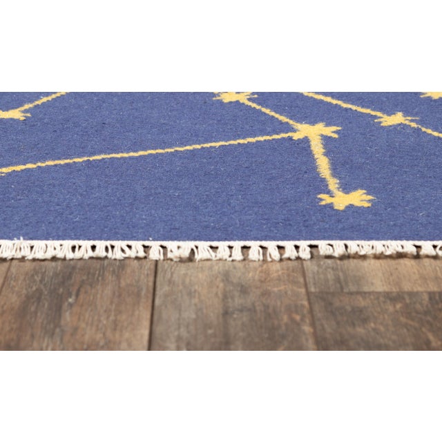 Contemporary Novogratz by Momeni Jem Stella in Navy Rug - 9'X12' For Sale - Image 3 of 8