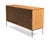 Paul McCobb Winchendon Furniture Planner Group Grasscloth Iron Base Credenza Unmarked Mid Century For Sale - Image 9 of 18