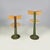 1920s Set of Italian Industrial Stools with Height-Adjustable Metal and Wood by Necchi, 1920s For Sale - Image 5 of 18