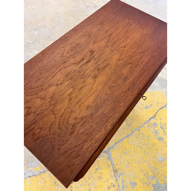 Danish Teak Chest of Drawers For Sale - Image 10 of 11