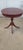 1930s Vintage Elegant Round Pedestal Table in Deep Mahogany Finish Antique For Sale - Image 11 of 12