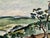 Rustic Henry Emil Salloch Original Watercolor on Paper Coastal Inlet With Gnarled Tree, 1940. For Sale - Image 3 of 7