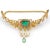 Late 19th Century Gia Certified Belle Époque 14k & 22k Gold Necklace With 45.8ct Colombian Emeralds & 15.9ct Diamonds, Circa 1900 For Sale - Image 5 of 16