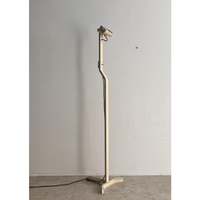 Cream Sirio Floor Lamp by Kazuhide Takahama for Sirrah, Italy, 1970s For Sale - Image 8 of 8
