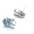 Not Yet Made - Made To Order Bochic “Orient” Pearls, Topaz & Blue Appetite Earrings Set 18K Gold & Silver For Sale - Image 5 of 6