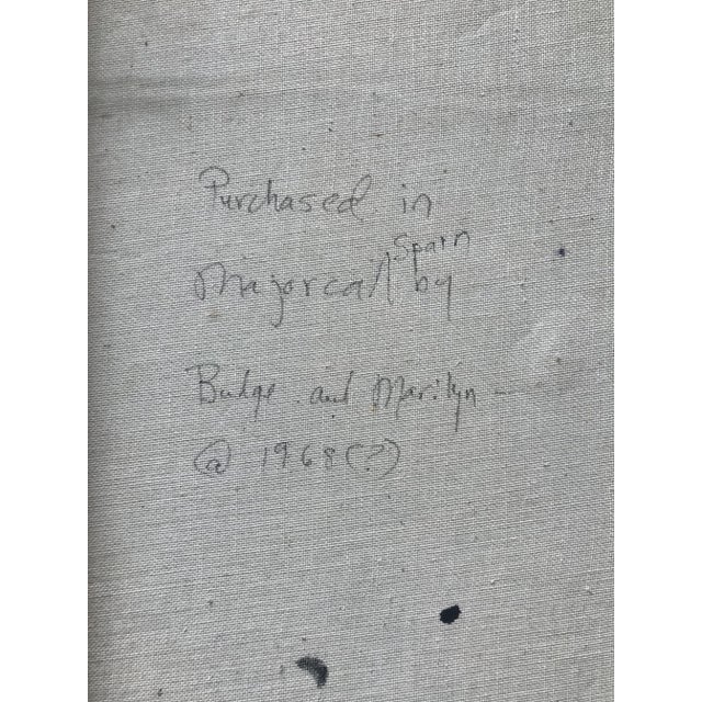 Onyx Early 20th Century European Spanish Floral Still Life Oil Painting on Canvas, Framed For Sale - Image 8 of 10