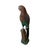 Vintage Carved Wood Perched Parrot Bird Statue Sculpture Figurine 16.5" For Sale - Image 4 of 6
