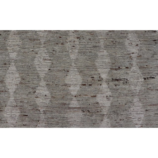 Early 21st Century Modern Moroccan Rug by Keivan Woven Arts With All-Over Pattern 8'8 X 11'5 For Sale - Image 5 of 12
