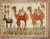 Vintage Turkish Anatolian rug depicting camels and horsed on an ivory field dated 1973 Details rug no. j3743 size 3' x 4'...